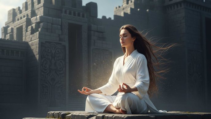 alice in thousandpetaled featured image meditation fame mental health boundaries fortress 02 4352345fda