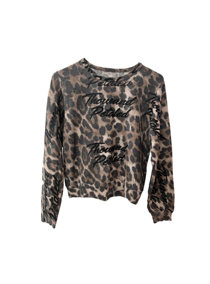 Thousand Petaled Leopard Logo Graphic Everywhere Print — Lab