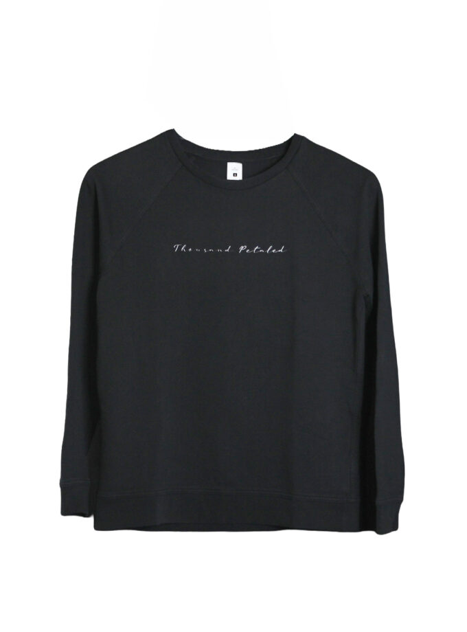 Thousand Petaled Logo Graphic Cotton Sweatshirt