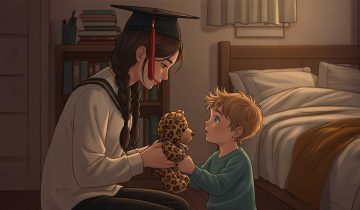 The Bear Who Stayed Behind: Sam’s Farewell Gift: Part 1 of 2