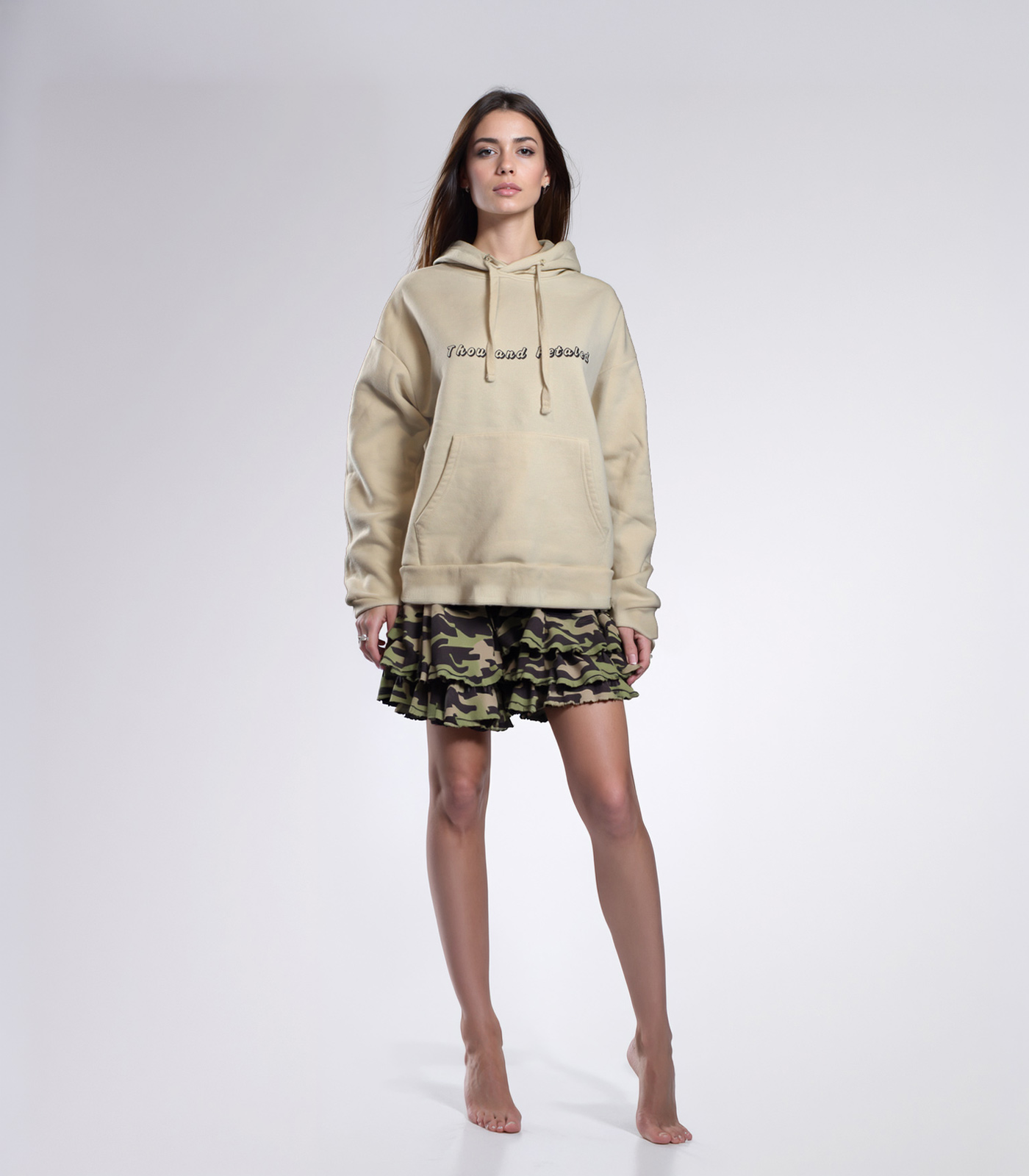 Thousand Petaled Logo Graphic Mega Hoodie
