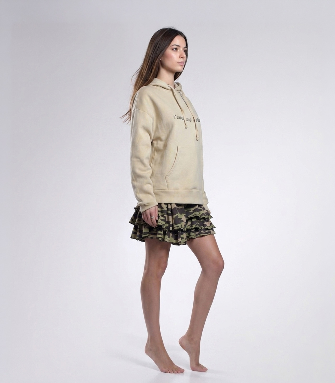 Thousand Petaled Logo Graphic Mega Hoodie