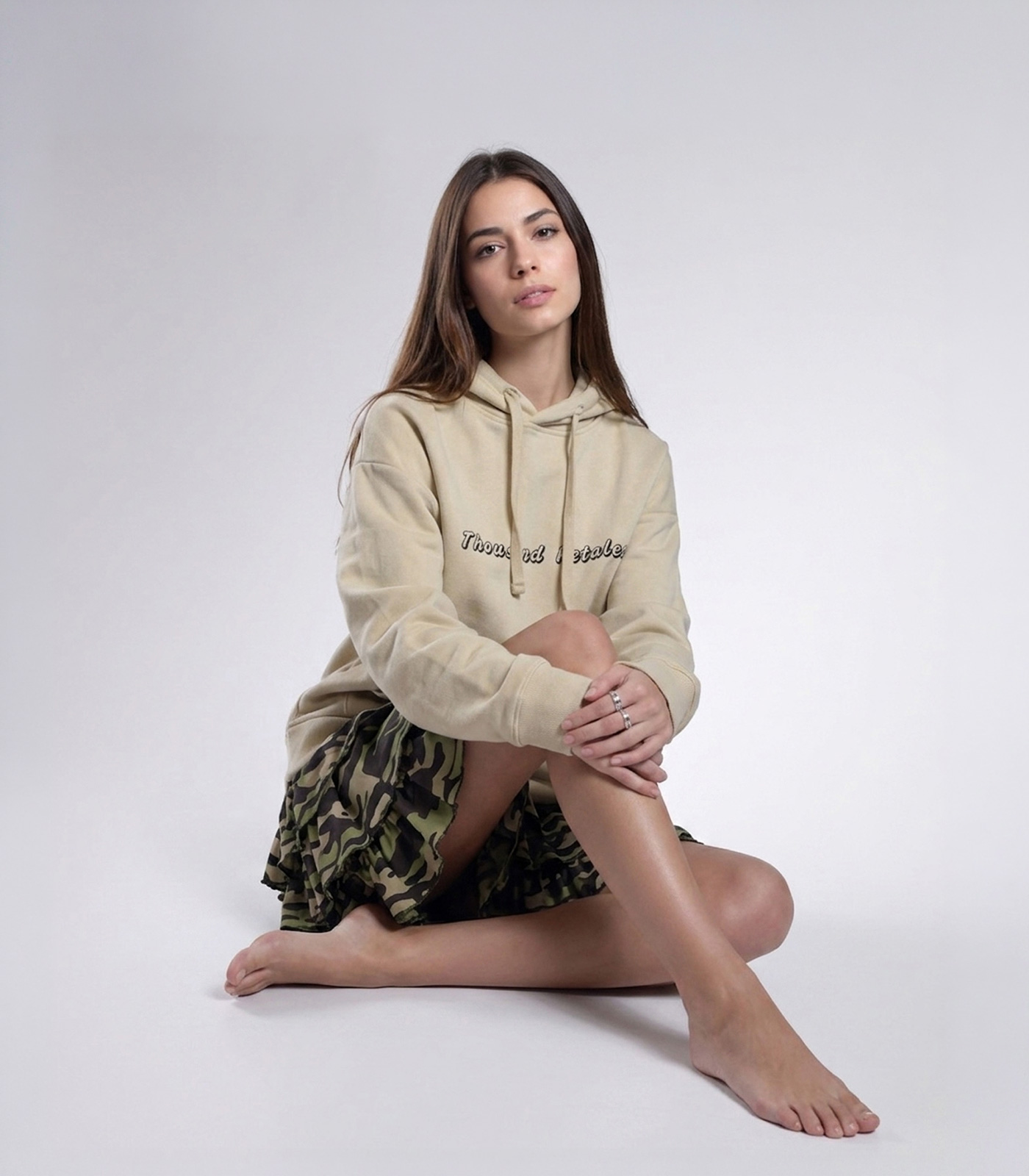 Thousand Petaled Logo Graphic Mega Hoodie