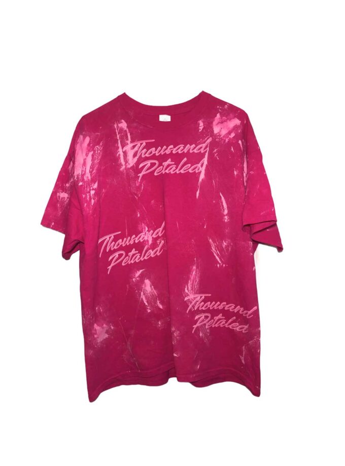 Thousand Petaled Logo Graphic Everywhere Print Cotton Mega T-shirt